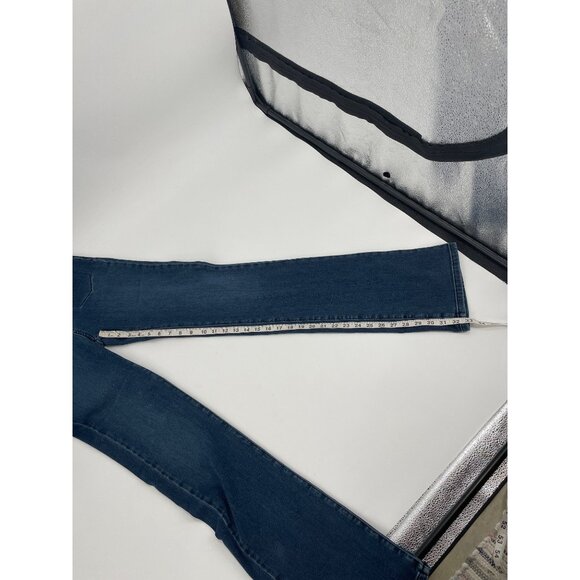 Pilcro & the Letterpress High-Rise Womens Bootcut Jeans Size 27 Dark Wash - Picture 3 of 10